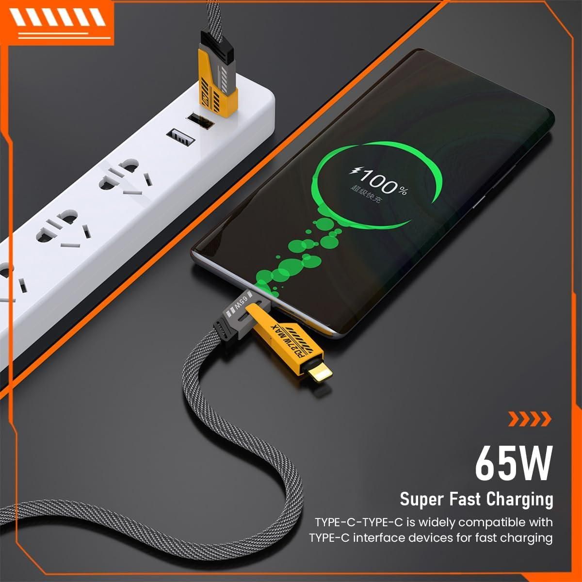 4 in 1 FAST Charging & Data Cable | 🔥FLAT 50% OFF SALE🔥